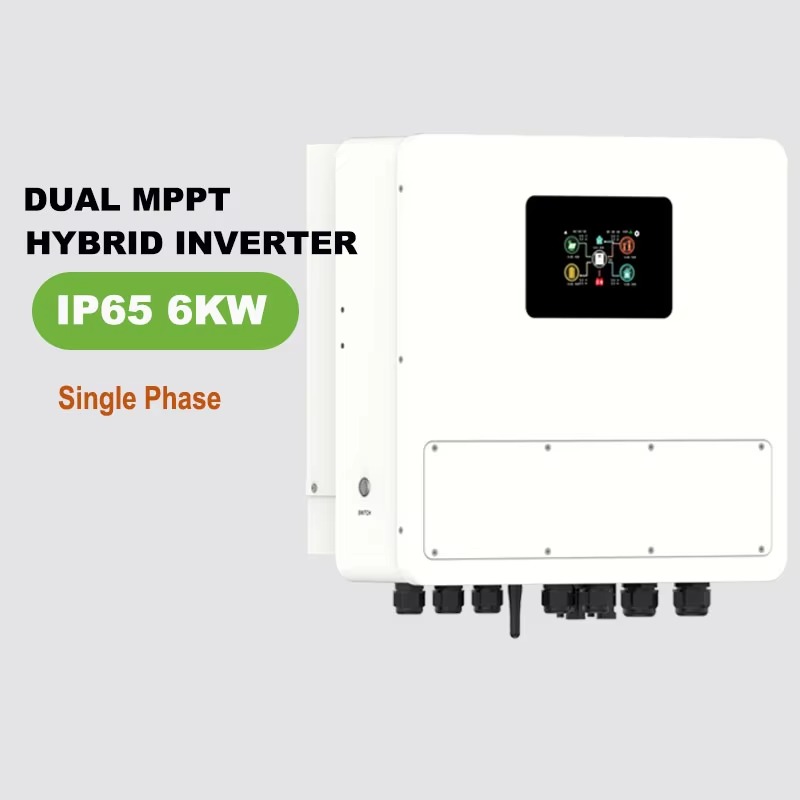 Off Grid Solar Inverter 48V 6000W - Inverter Solar Hibrida Tegangan Rendah Fase