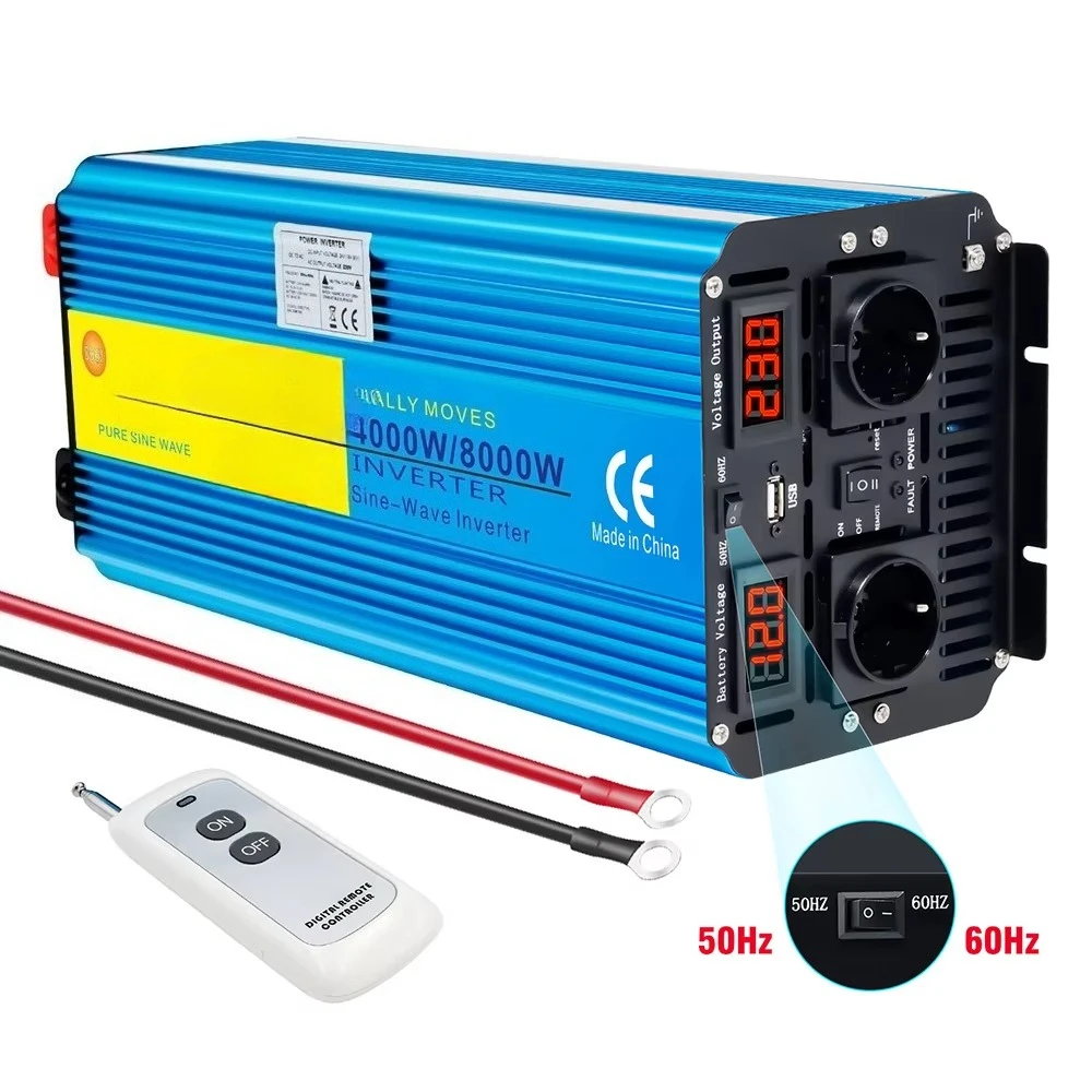 Off Grid Solar Inverter 48V 6000W - Generator Inverter Transformator Gelombang Sinus Murni