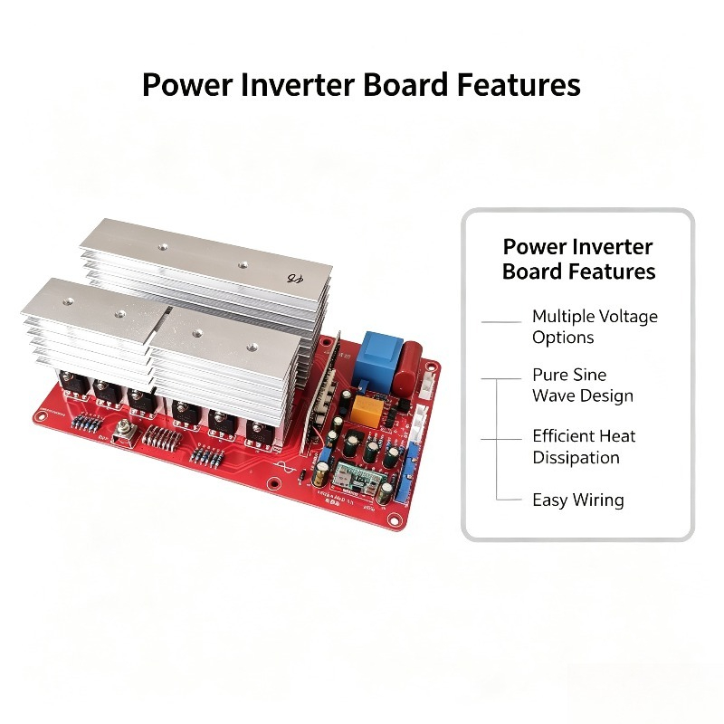 12 Tabung, Inverter Gelombang  - Pure Sine Wave Inverter Board 24V 48V ulasan dan harga