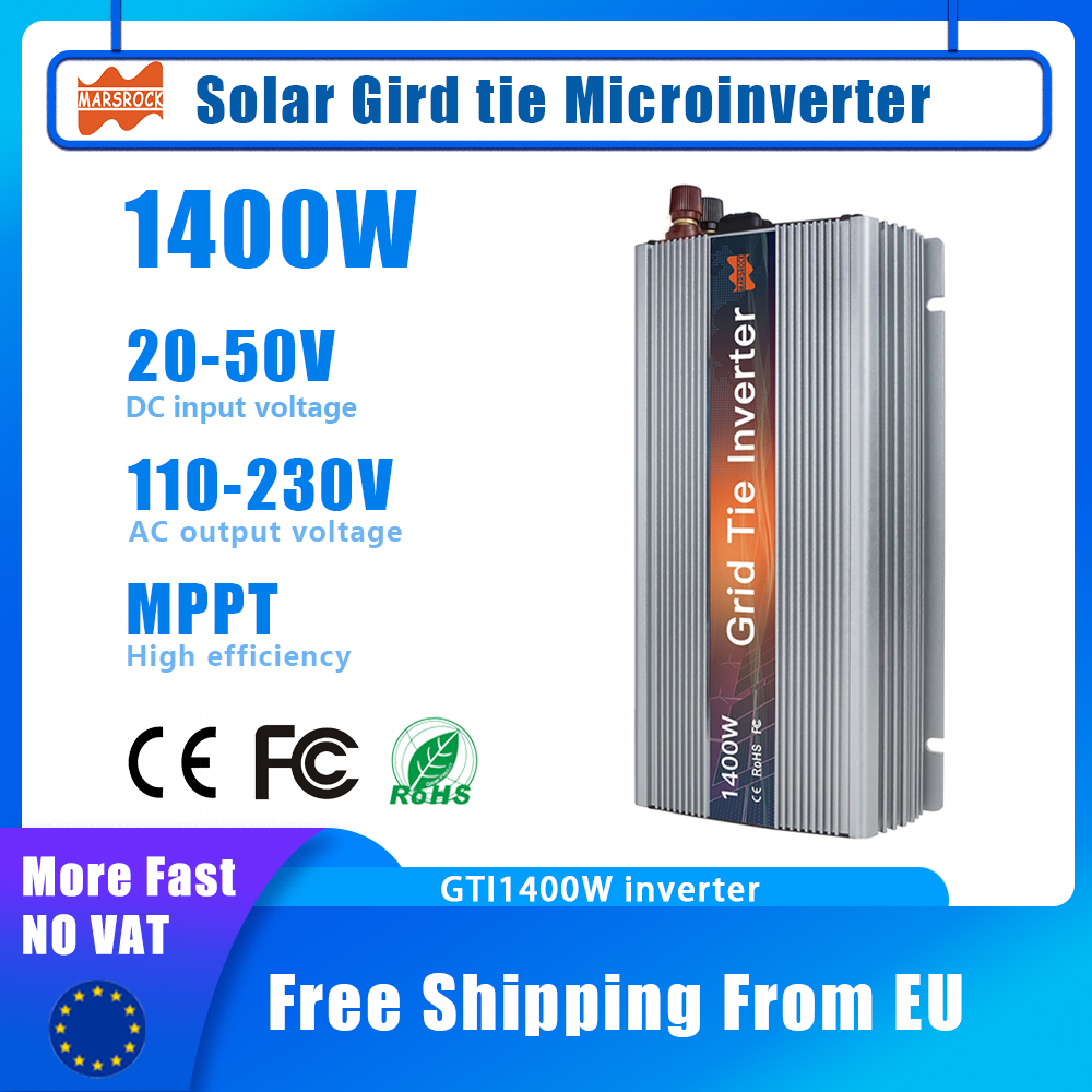 Inverter Mikro MPPT Tenaga Sur - Micro Inverter 1400W Solar Grid Tie ulasan dan harga