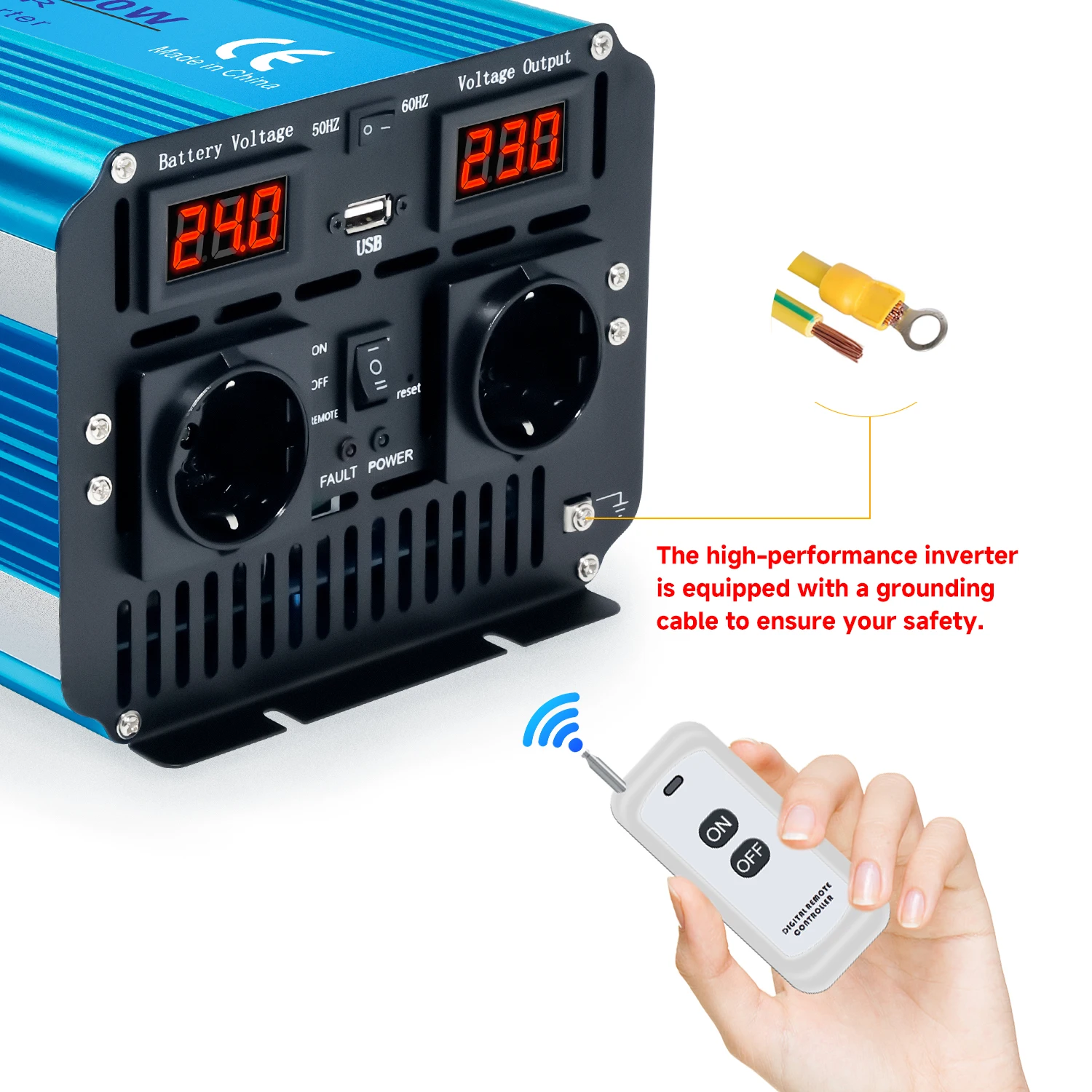 Generator Inverter Transformat - Off Grid Solar Inverter 48V 6000W ulasan dan harga